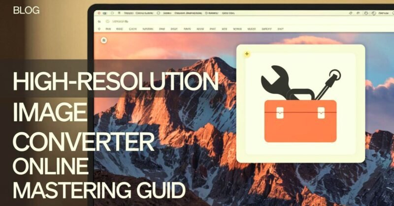 4K High-Resolution Image Converter Online Mastering Guide