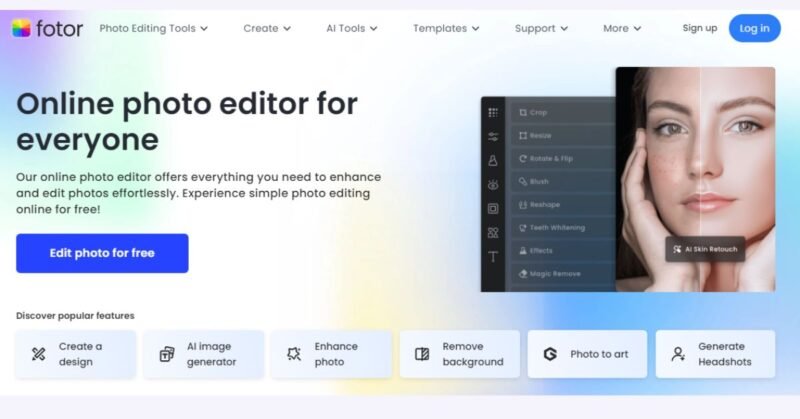 fotor online photo editor hd